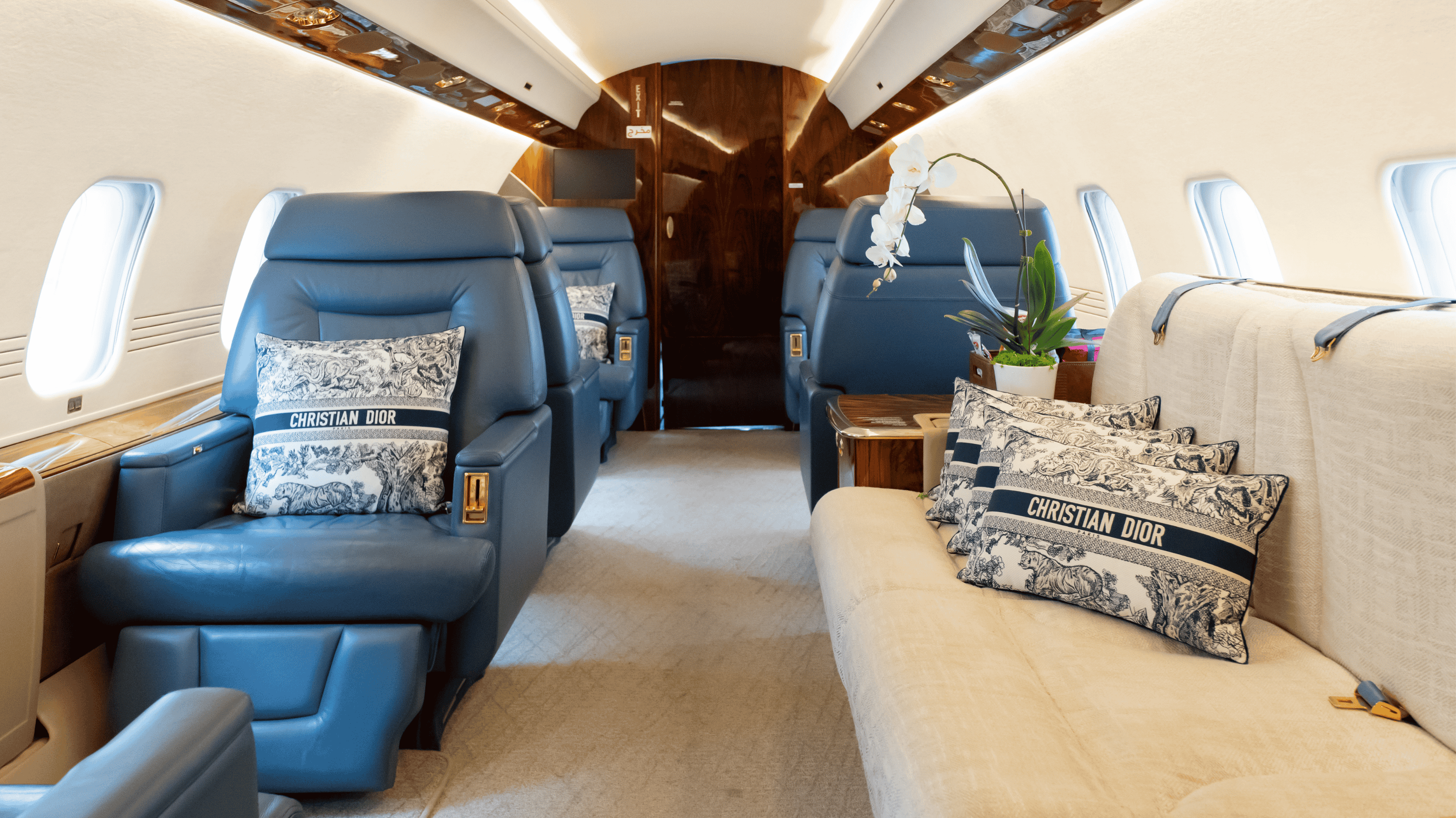 Bombardier Global Express – A6-AFD | Private Jet Charter | Alex Jet ...